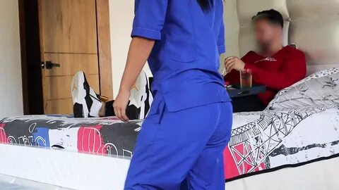 Brown maid brings amazing lunch to bed part 1 