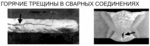 Трещины при сварке причины