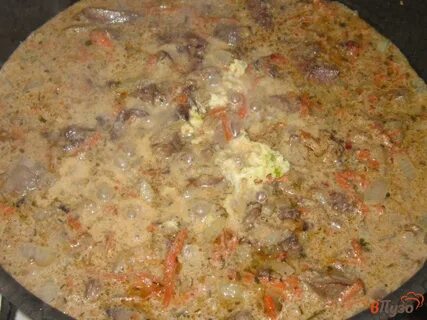 Печень в молоке на сковороде