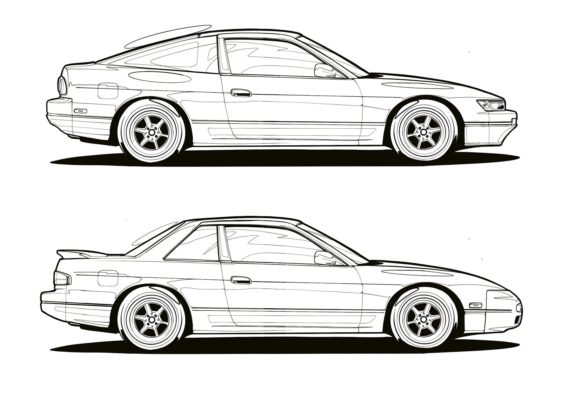 Nissan Silvia s13 сбоку. Nissan Silvia s13 чертеж. Nissan Silvia s13 чертёж авто. Nissan Silvia s13 Blueprint. Функция шпарителя как машины 13 букв