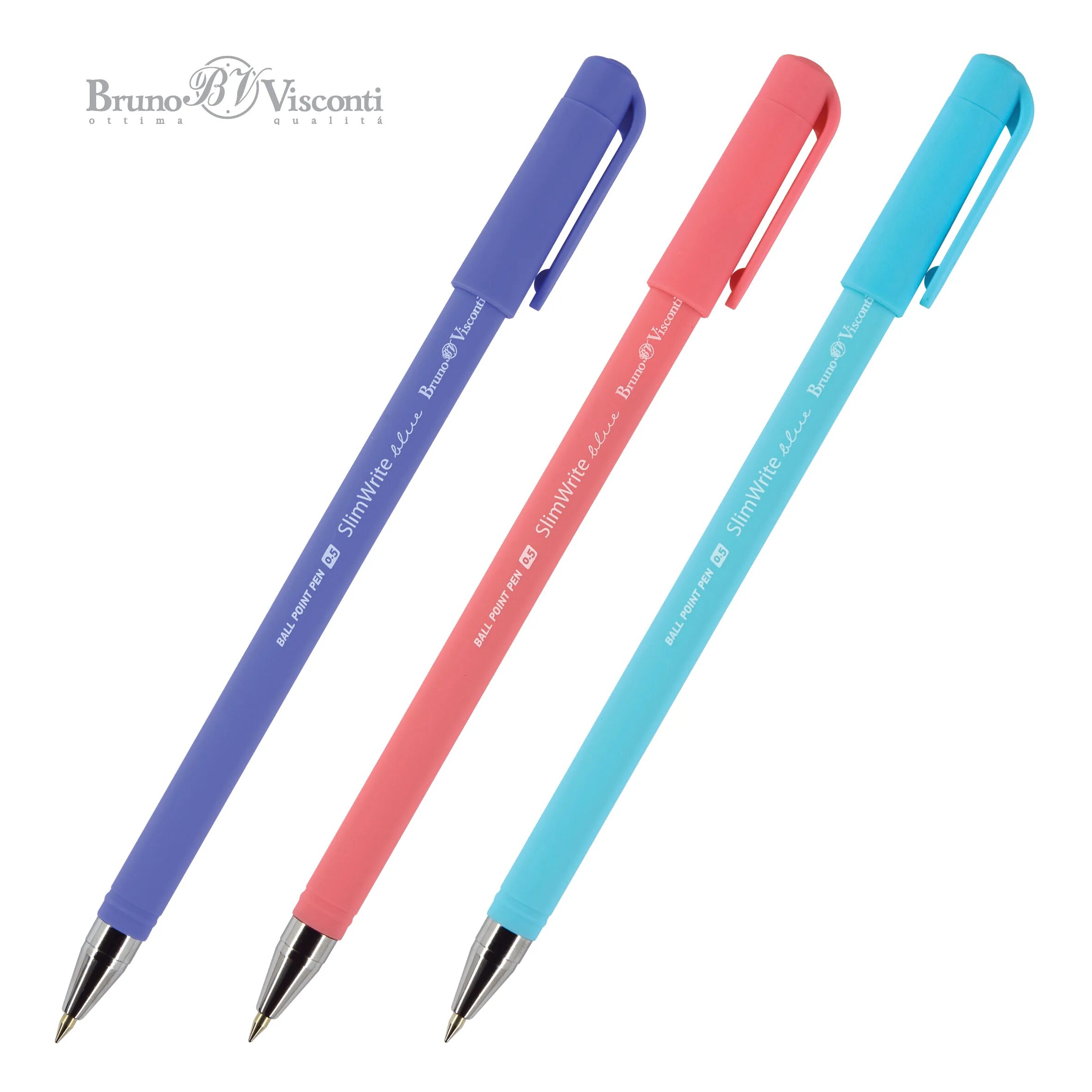 Ручка шариковая синяя 0.5 мм. Ручка SLIMWRITE Bruno Visconti. Шариковая ручка Bruno Visconti SLIMWRITE. Bruno Visconti ручка шариковая синяя 0,5мм.