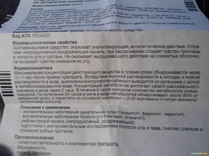 Фалиминт инструкция