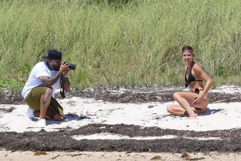 Bikini-Clad Cydney Moreau Flaunting Her Immaculate Body.