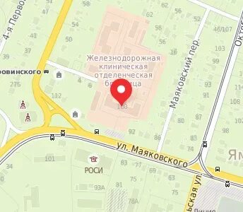 Карты улица маяковского