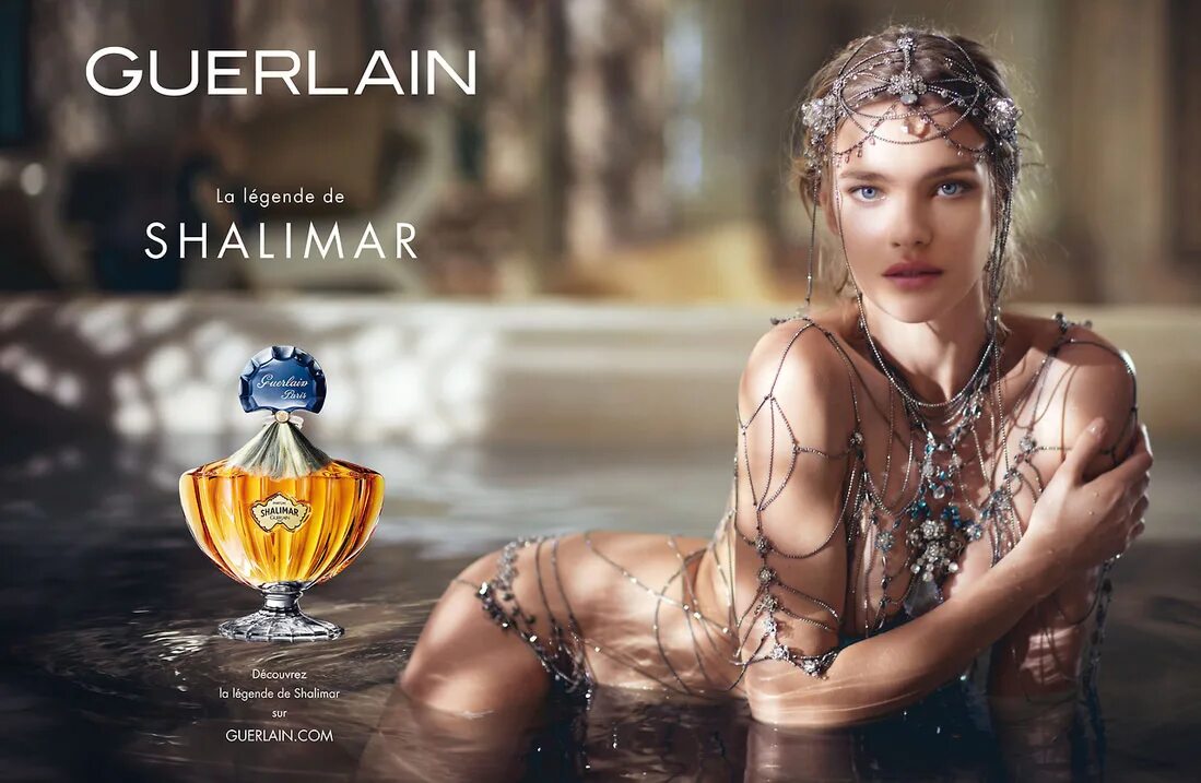 Образы в рекламе. Наталья Водянова Шалимар. Shalimar Guerlain Водянова. Guerlain Шалимар Наталья Водянова. Наталья Водянова реклама Shalimar.