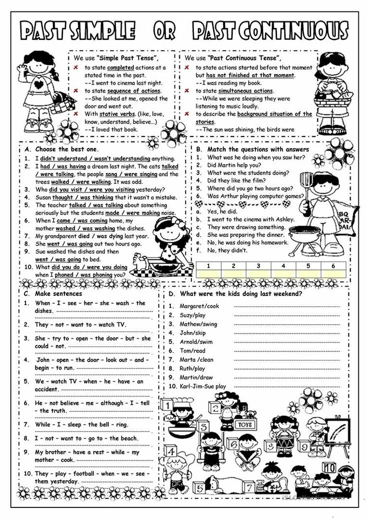 Past simple and past continuous tasks. Паст континиус worksheets. past simple past continuous упражнения worksheets. past continuous упражнения с картинками. past simple past continuous упражнения.