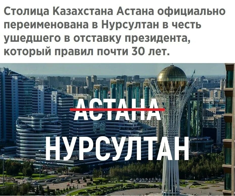 Почему астана нурсултан. Столица казахстана нурсултан 2025. переименование астаны в нурсултан. нурсултан город переименовали.