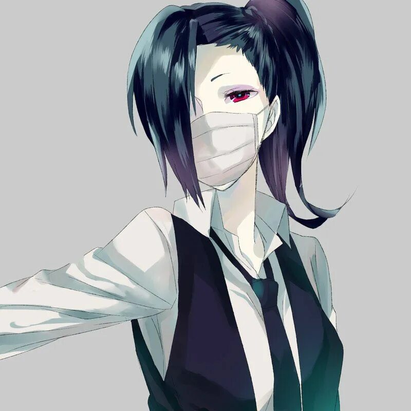 Tyan in a mask
