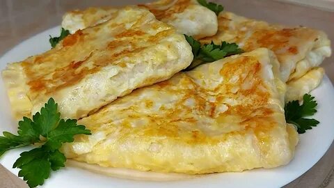 Быстрый завтрак лаваш с яйцом