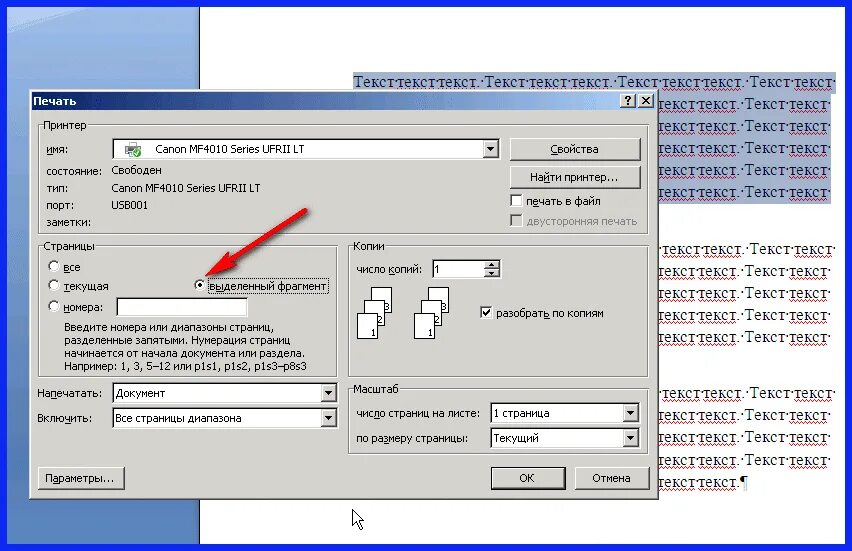Как распечатать файл как книгу. Как напечатать выделенный фрагмент. Печать выделенного фрагмента в Word. Страница для печати текста. Как напечатать выделенный фрагмент в Word.