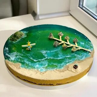 Торт остров