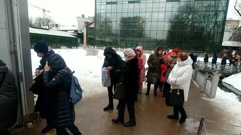 Очередь в аптекарский огород