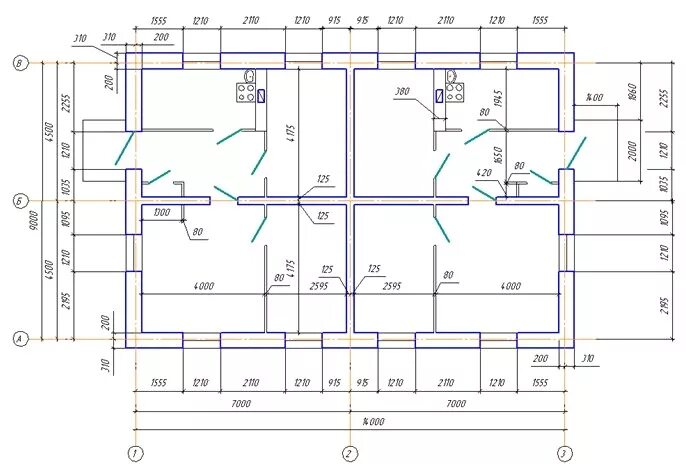 Правильное расположение осей на плане StructureCAD: обоснование проектных решений на объектах строительства и реконстр
