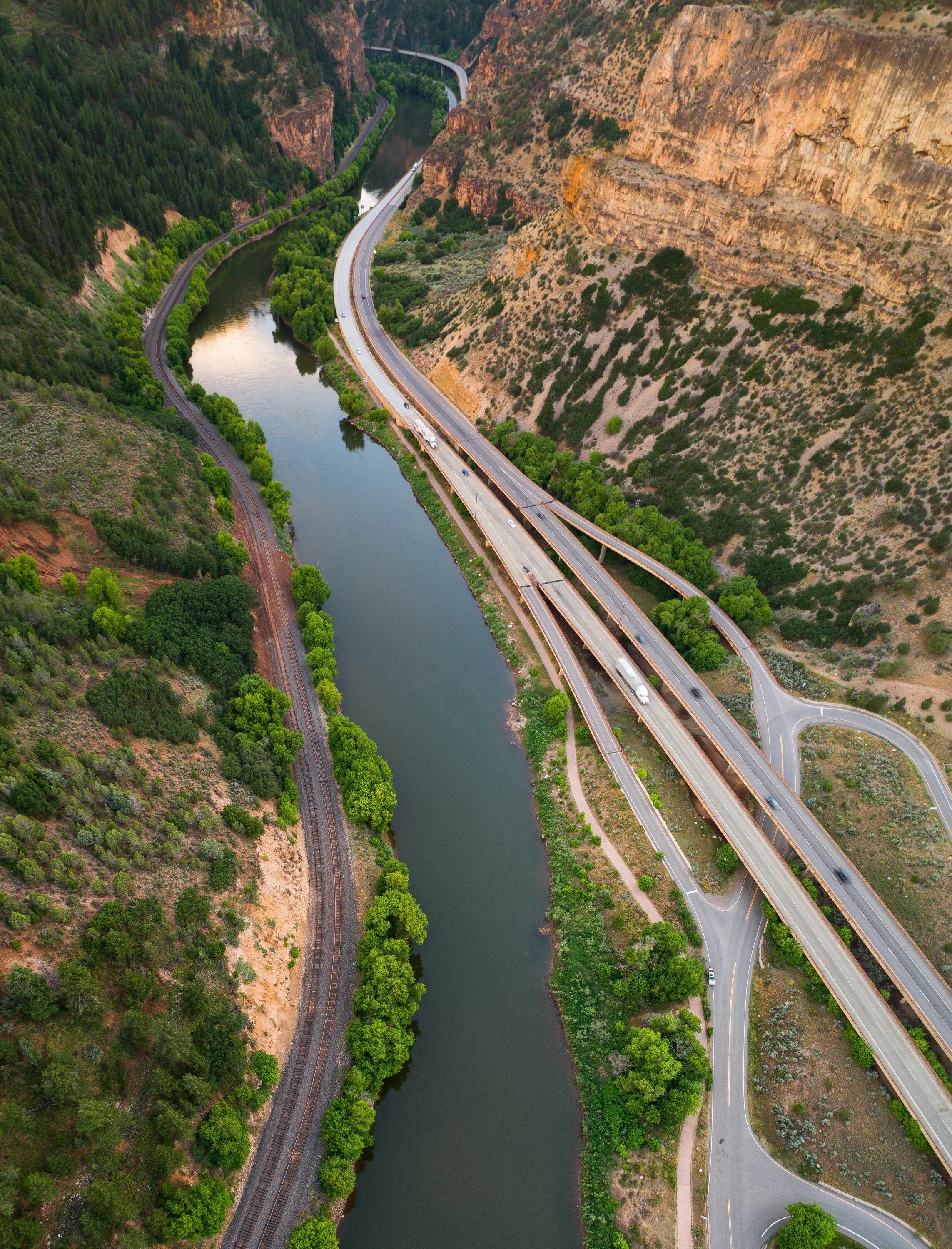 Winding through