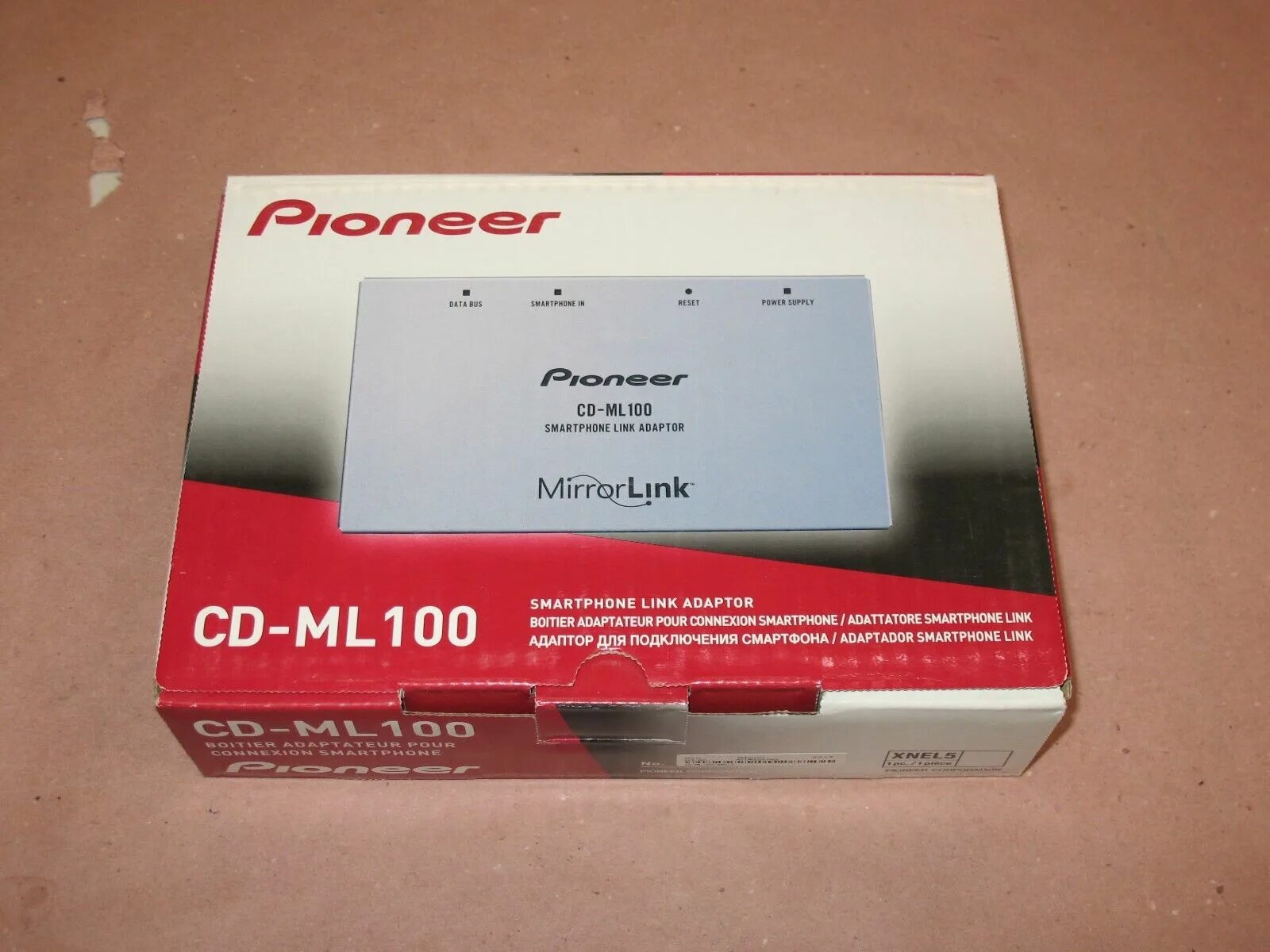 Cd ml. Pioneer CD-ml100 MIRRORLINK. Адаптер CD ml-100 Pioneer. CD-ml100.