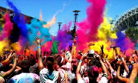 Colorful event