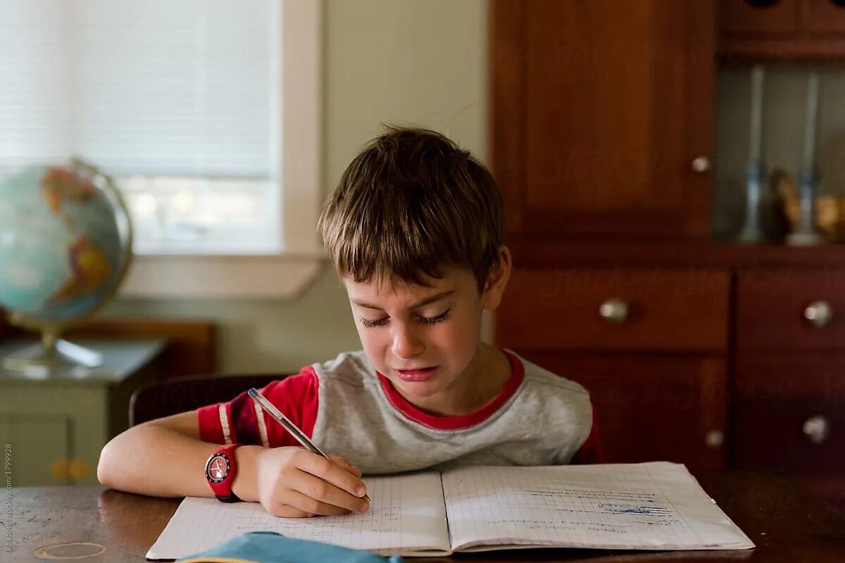 Did he do homework