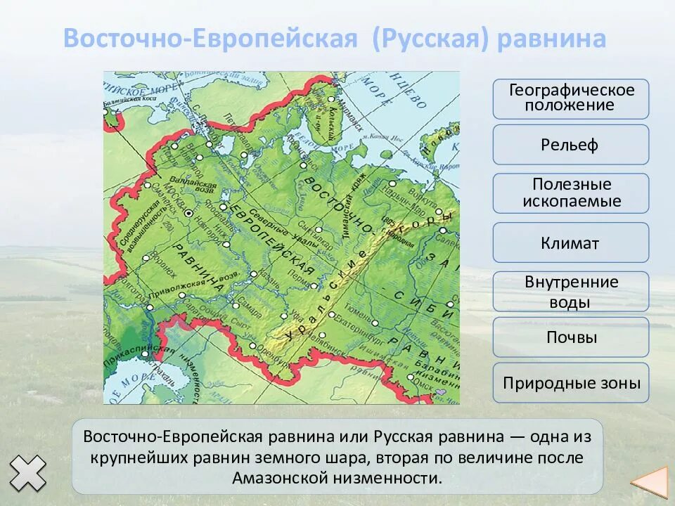 Природные зоны восточно европейской. Физико географическая карта Восточно европейской равнины. Атлас 8 класс география Восточно европейская равнина. Восточно европейская Ровнина. Рельеф Восточно европейской равнины на карте.