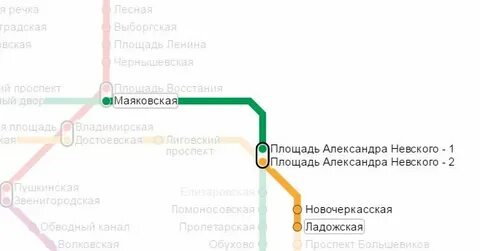 Доехать на метро спб до ладожского вокзала