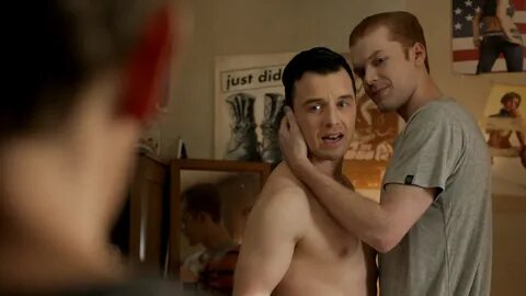 Noel Fisher, Cameron Monaghan & Ethan Cutkosky on Shameless (2020) .