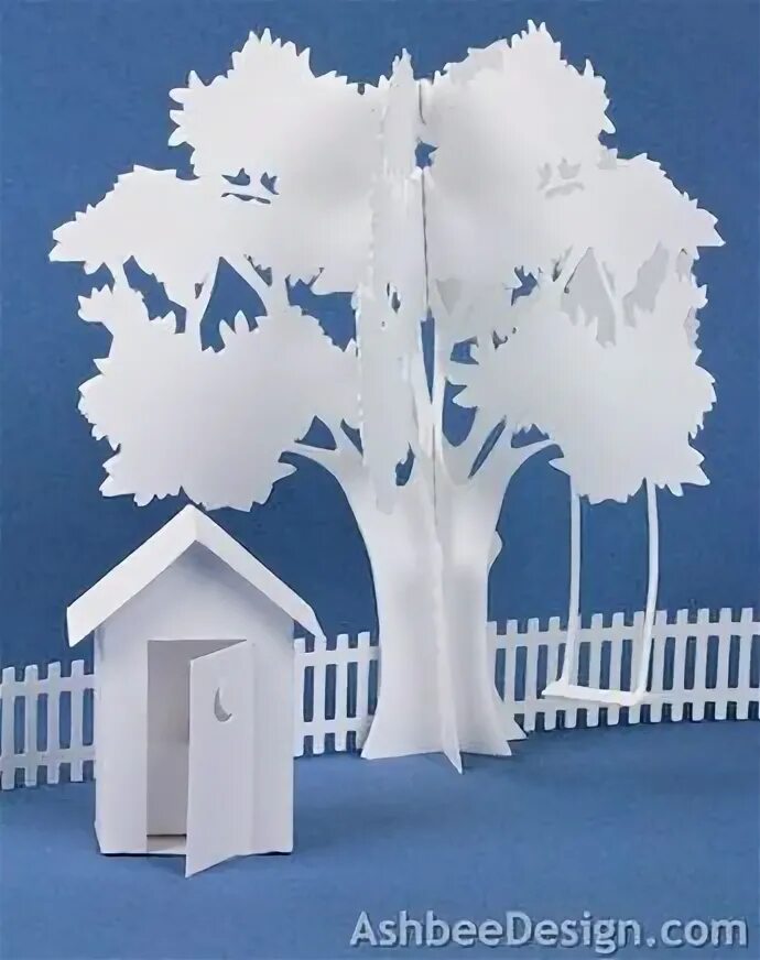 Макет дерева. Объемная аппликация. Картина из переработанной бумаги. Бумагопластика для детей. Симметричная аппликация из бумаги.