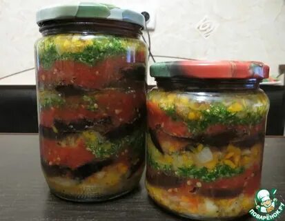 Баклажаны с укропом на зиму