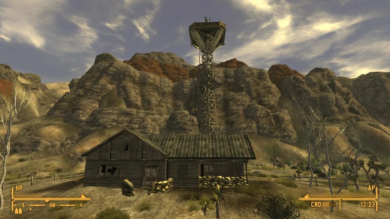 Мод локации. Фоллаут нью вегас дом. fallout new vegas моды вышка. фоллаут нью вегас здания. ранчо вулфхорна fallout new vegas.
