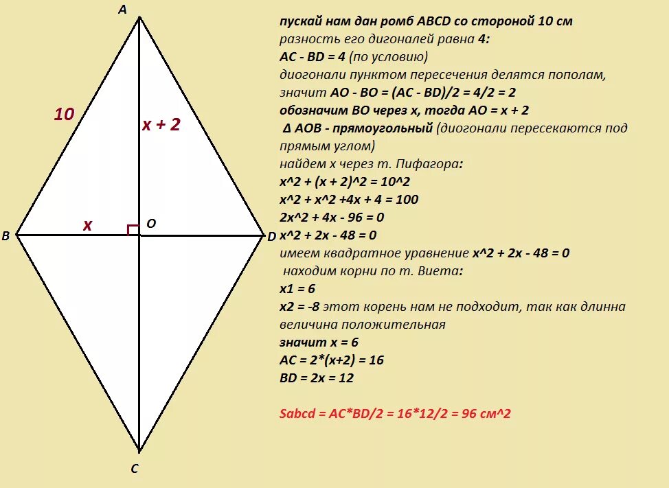 18 со сторонами. Задачи на нахождение площади ромба. Ромб со стороной а. Площадь ромба со стороной. Как найти сторону ромба.