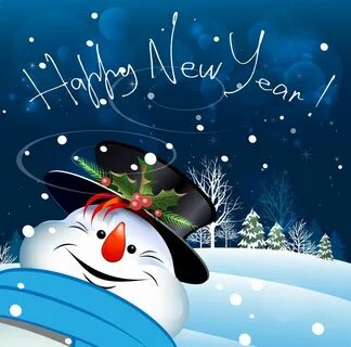 Открытка happy new year