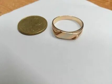 Золотое кольцо 3 грамма