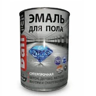 Эмаль для пола dali алкидно уретановая