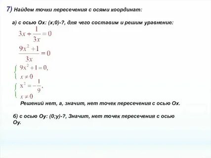 Как найти пересечение прямых по уравнениям