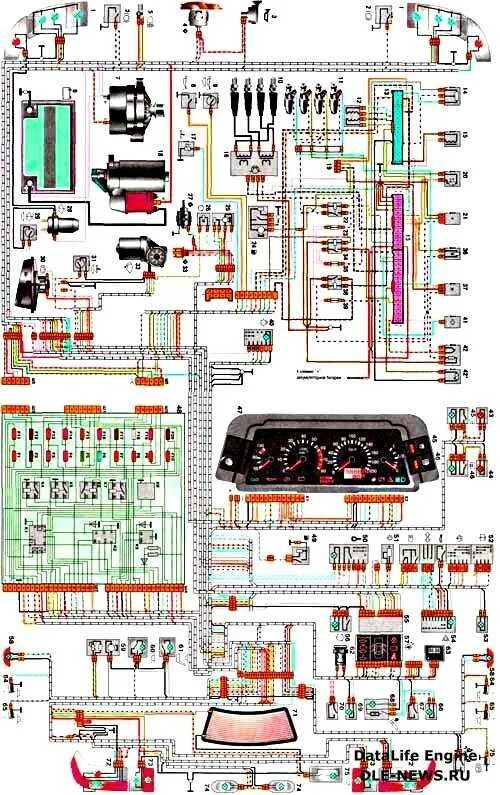 Электропроводка 2110. Электросхема ВАЗ 2110 инжектор. Схема проводки 2110 инжектор. Электрооборудование ВАЗ 2110. Схема проводки ВАЗ 2110 16кл 1.5.