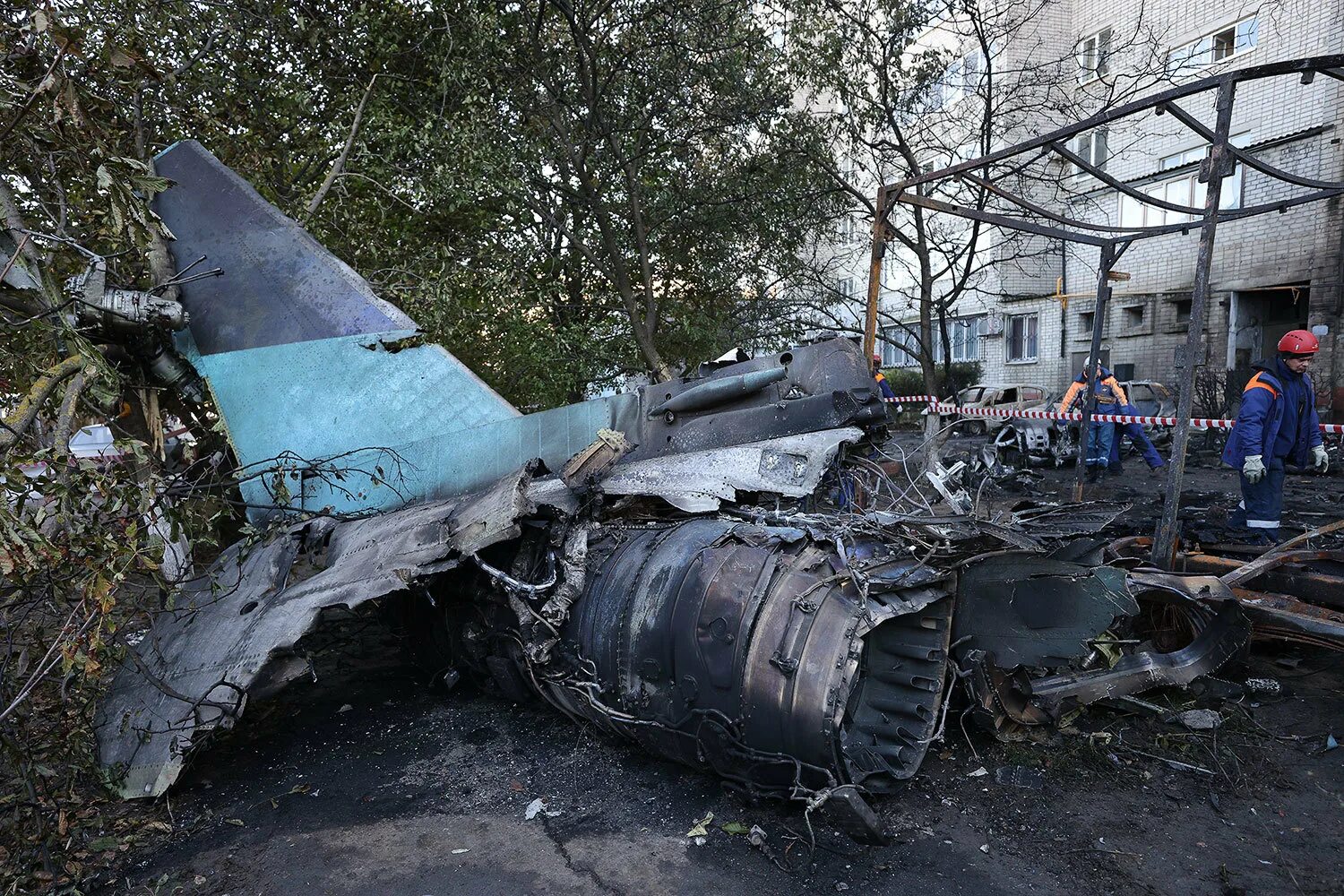 Авиакатастрофа Су-34 в Ейске. Падение самолета сегодня в краснодарском крае