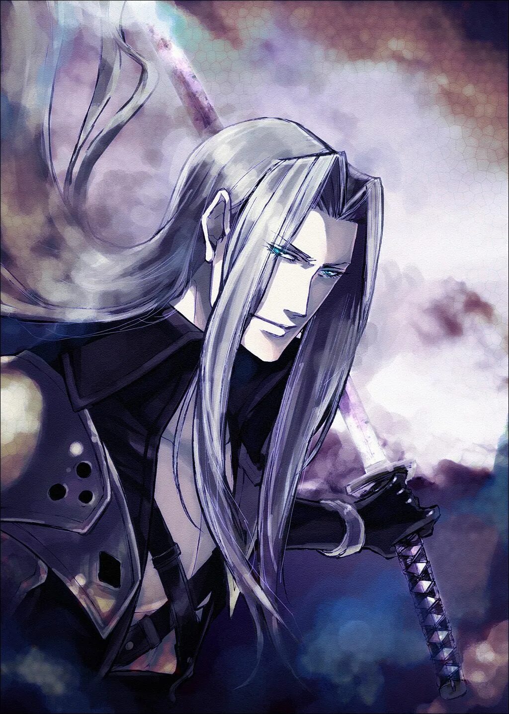 Сефирот. Сефирот final fantasy. сефирот final fantasy 7. final fantasy 7 сефирот art. однокрылый ангел сефирот.