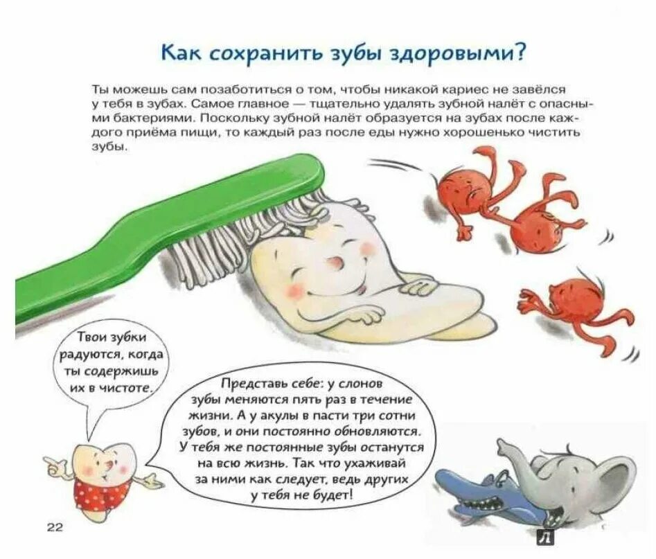 Сказки чистить зубы