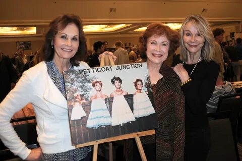 Actors from "Petticoat Junction" Lori Saunders, Linda Henning and...