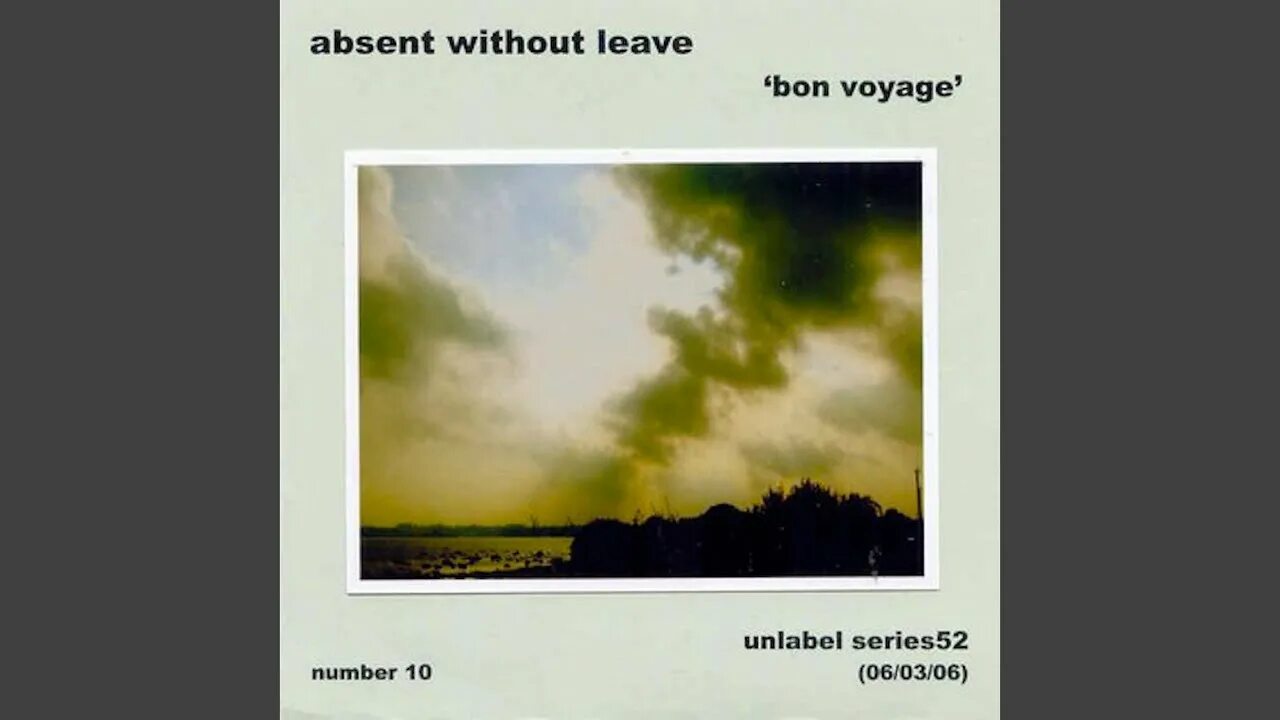 Leave without asking. Sir you are absent without leave. i couldn&#039;t leave without.