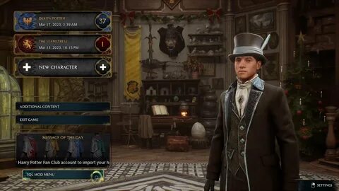Legacy menu