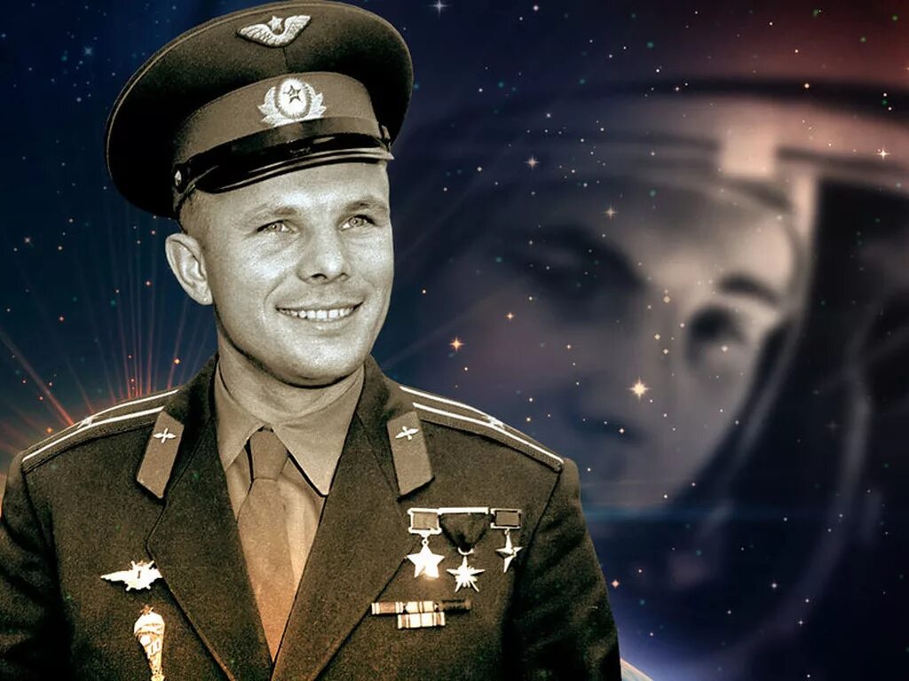 Знаменитые люди гагарин. Портрет ю Гагарина. Ю А Гагарин первый космонавт.