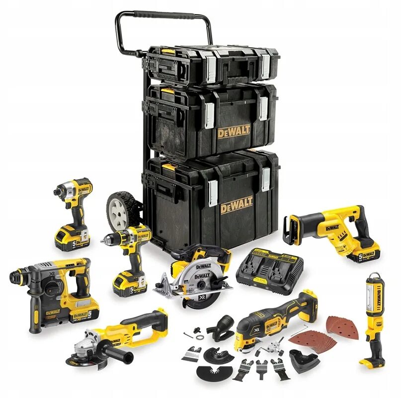 Аккумуляторный инструмент 8 в 1. Dewalt наборы 18v. набор деволт аккумуляторного инструмента. набор инструментов деволт 7 инструментов. набор инструментов dewalt 4в1.