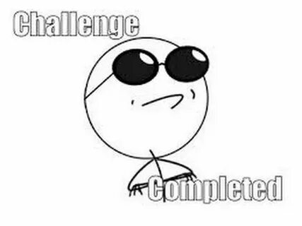 Challenge complete