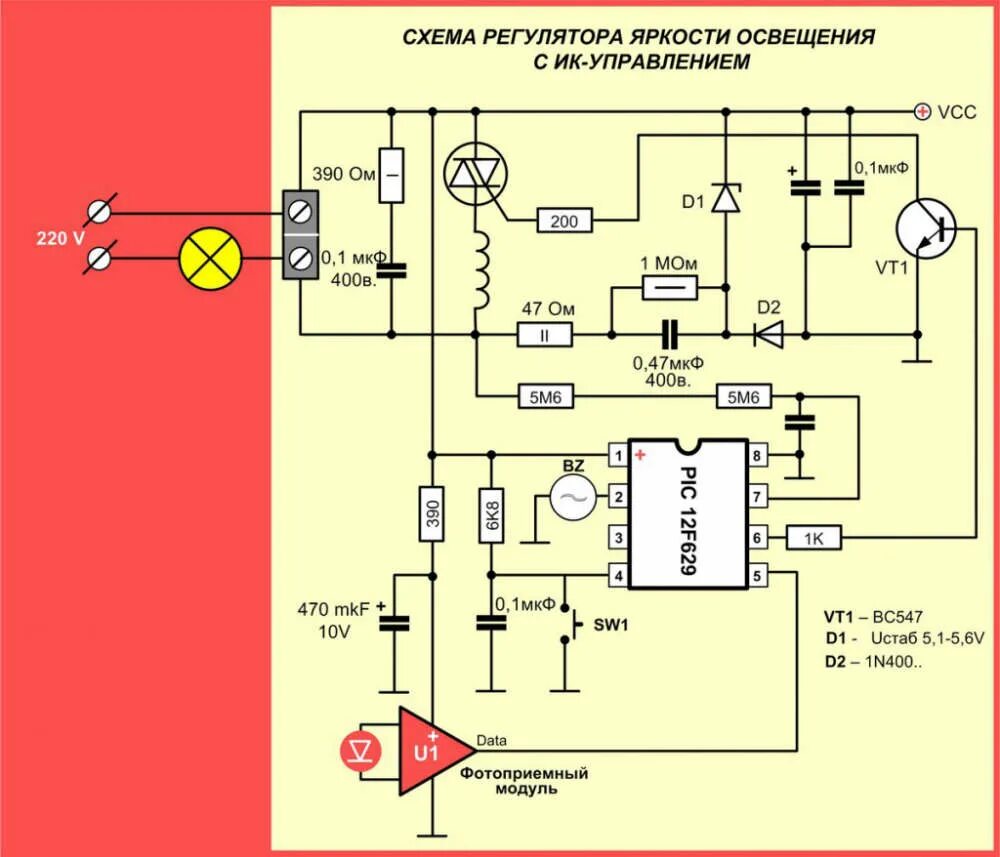 Регулятор яркости светодиодной ленты 12в схема. Схема диммера для светодиодов 220в. Регулятор света для светодиодных ламп 220 схема подключения. ШИМ диммер 220в схема.