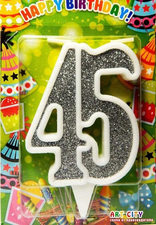 С юбилеем 45 лет мужчине. Свечки цифры на торте. Свечи цифры на торт 45 лет. 45 свечки. Цифры 45 для юбилея.