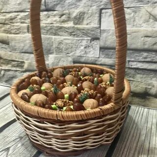 Корзиночки с орехами