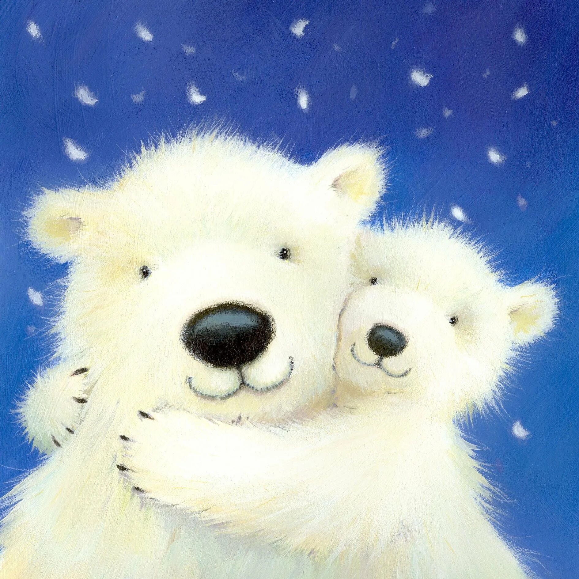 Заказать поздравление белым мишкой. Alison Edgson. Alison Edgson художник. Белый медведь с медвежатами. Алмазная мозаика медведь.