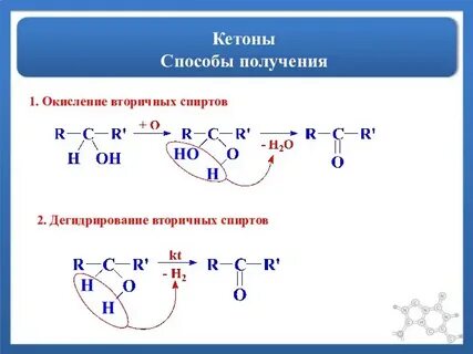 Окисление вторичных