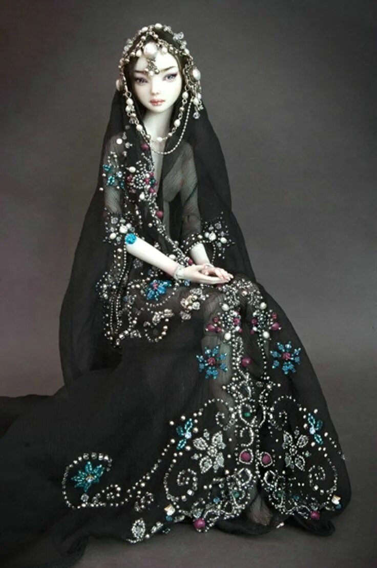 Marina Bychkova on Instagram: "The Last Unicorn. One-of-a-kind Porcelain Doll. #