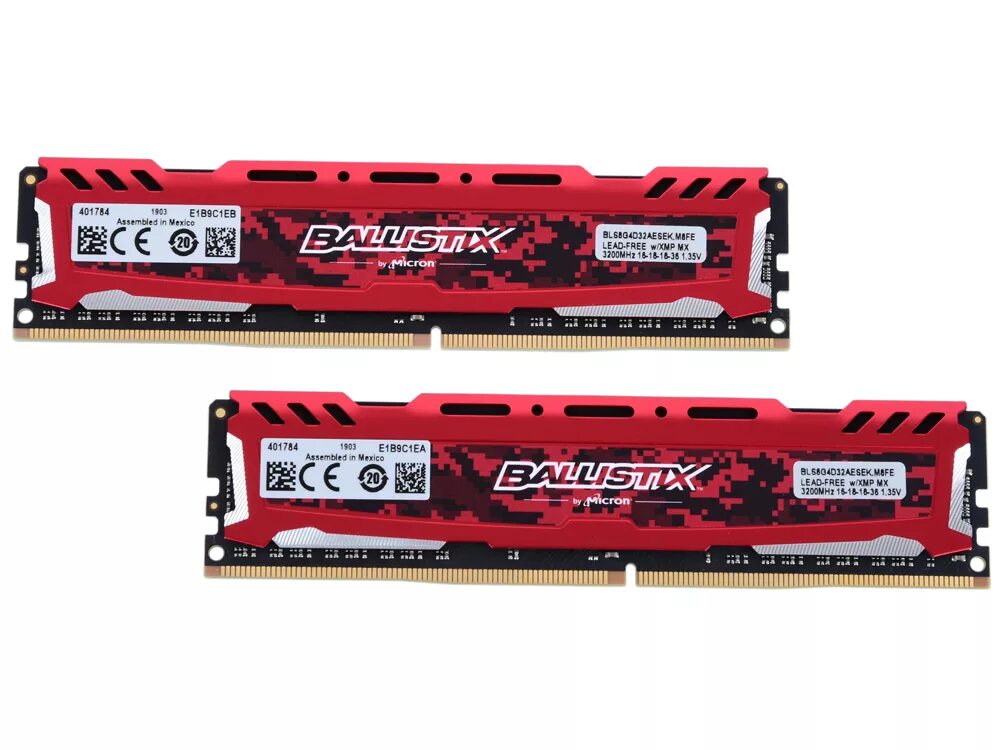 Оперативная память игровая 16 гб. Crucial Ballistix Sport ddr4 8 GB 2666 Red. Ballistix ddr4 8gb 2666 Red. Оперативная память crucial ddr4 8gb 3200. Ddr4 2666 16gb crucial Ballistix Sport lt.