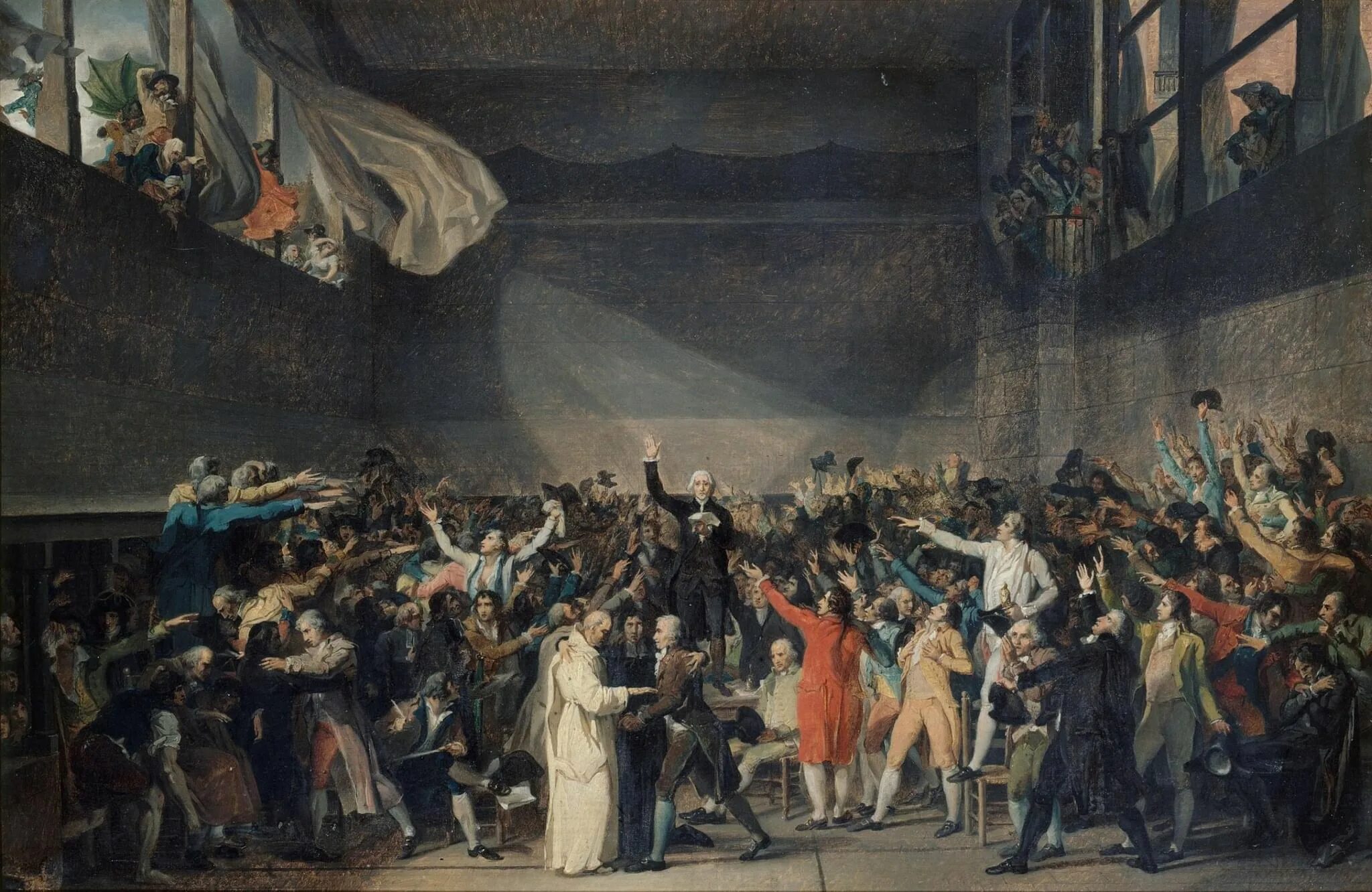 Кризис 18 века. Национальное собрание Франции 1789.